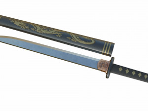 japanese sword 3D Модель