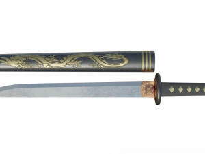 japanese sword 3D Model