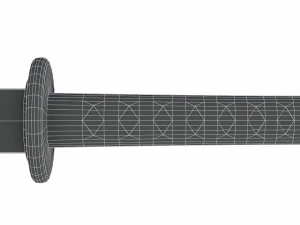 japanese sword 3D Model