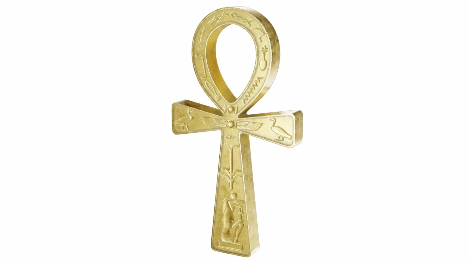 Ankh 3D Model .c4d .max .obj .3ds .fbx .stl .blend 