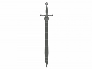 longsword Modelo 3D