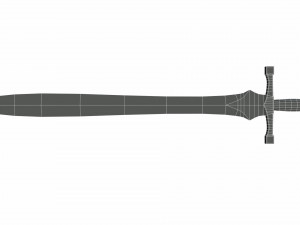 longsword Modelo 3D