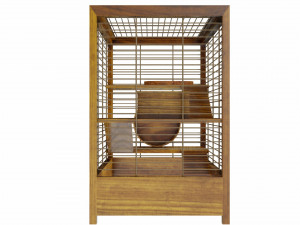hamster cage 3D 모델