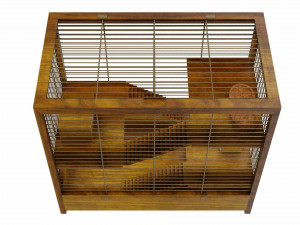 hamster cage 3D 모델