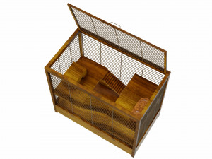 hamster cage 3D 모델