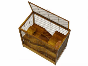 hamster cage 3D Model
