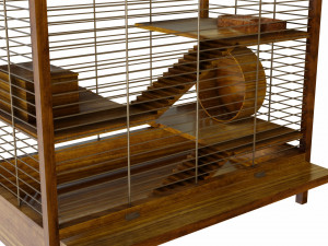 hamster cage 3D 모델