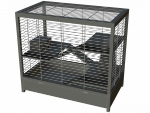 hamster cage 3D 모델