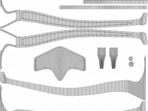 the golden scales 3D Model