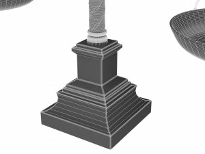 the golden scales 3D Model