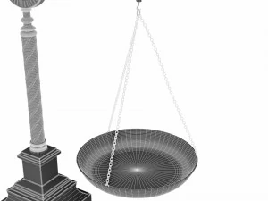 the golden scales 3D Model