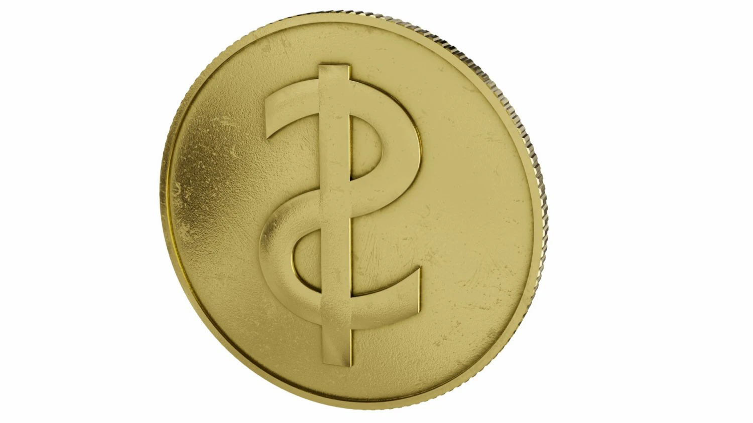 dollar symbol 3D Model .c4d .max .obj .3ds .fbx .stl .blend 