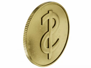 dollar symbol 3D Model