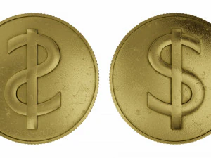 dollar symbol 3D Model