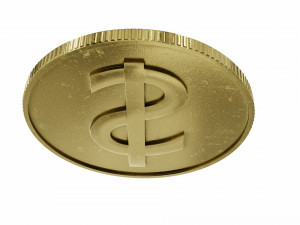dollar symbol Modelo 3D