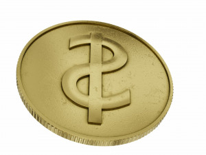 dollar symbol Modelo 3D