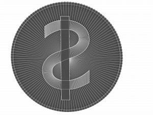 dollar symbol Modelo 3D