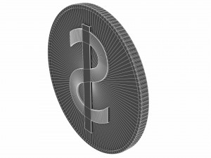dollar symbol Modelo 3D
