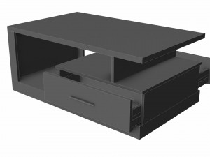 low table 3D Model