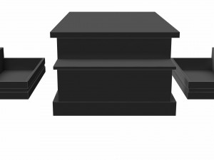 low table 3D Model