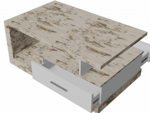 low table 3D Model