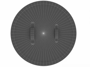 spartan shield 3D Model