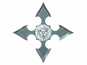collection of 20 shurikens 3D 모델