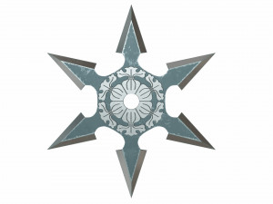 collection of 20 shurikens 3D 모델