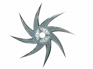 collection of 20 shurikens 3D 모델
