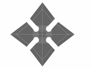 collection of 20 shurikens 3D 모델