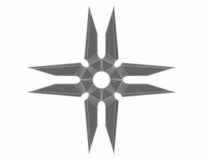collection of 20 shurikens 3D 모델