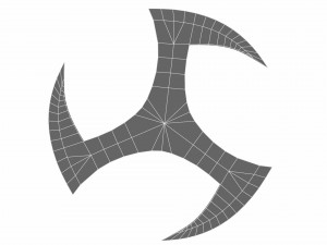 collection of 20 shurikens 3D 모델
