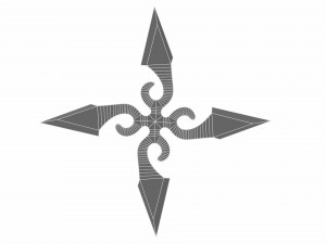 collection of 20 shurikens 3D 모델