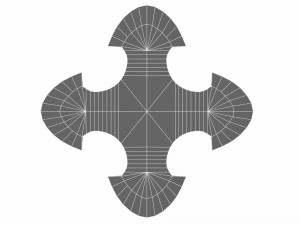 collection of 20 shurikens 3D 모델
