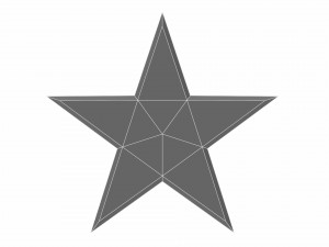 collection of 20 shurikens 3D 모델