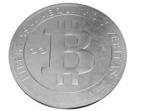 bitcoin cryptocurrency sign 3D Model