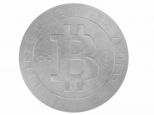 bitcoin cryptocurrency sign 3D Model