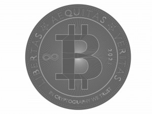 bitcoin cryptocurrency sign 3D Model