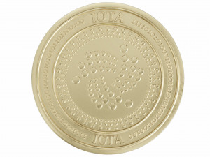 iota cryptocurrency sign 3D Model