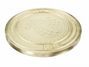 iota cryptocurrency sign 3D Model