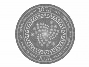iota cryptocurrency sign 3D Model
