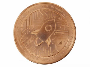 stellar cryptocurrency sign 3D Model