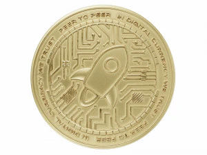 stellar cryptocurrency sign 3D Model