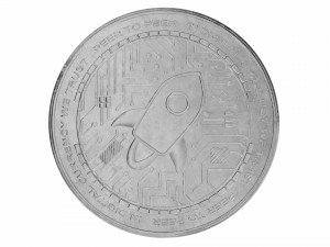 stellar cryptocurrency sign Modelo 3D