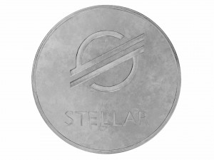 stellar cryptocurrency sign Modelo 3D