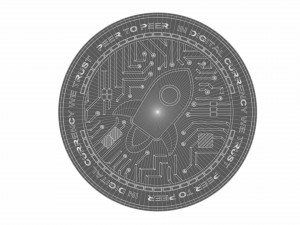 stellar cryptocurrency sign Modelo 3D