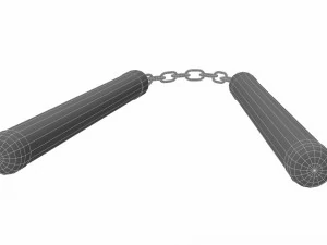 nunchucks Modelo 3D