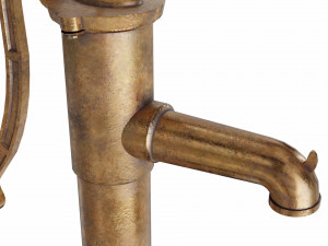manual water pump 3D 模型