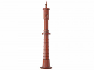 manual water pump 3D 模型