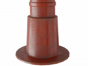 manual water pump 3D 模型